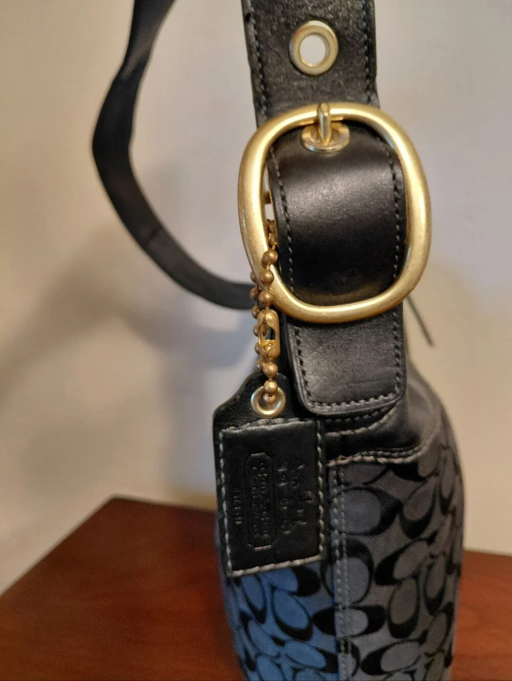Coach Bleecker Signature Jacquard Duffle Style Bag # 11437
